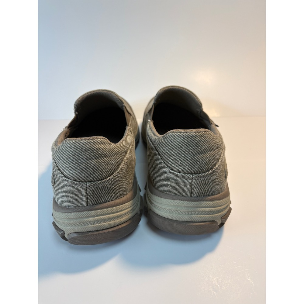 Skechers Relaxed Fit Extra Wide Slip On Shoes Goodyear Steady Grip Brown Mens 11 - Picture 5 of 5